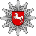 Aktueller Polizeistern der Polizei Niedersachsen