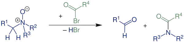 Bruttogleichung der Polonovski-Reaktion