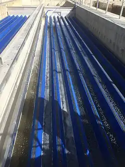 Rautenförmige Stützsegmente bei der Polstofffiltration in der Abwasserreinigung