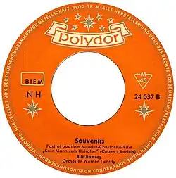 Bill Ramsey – Souvenirs