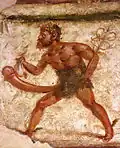 Mercurius mit Penis