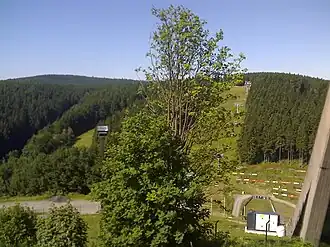 Blick vom Herrloh zum Poppenberg