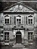 Portal Schloss Liel um 1900