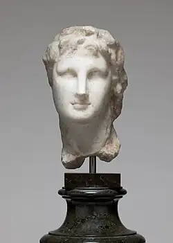 Porträt Alexanders des Großen.