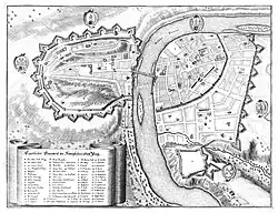 Prager Städte im 17. Jhd. (Merian)