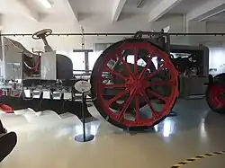 Tragpflug Modell Laurin & Klement Excelsior 5P aus Böhmen.