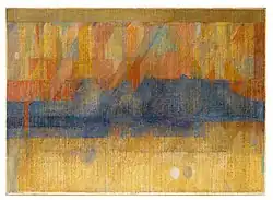 Legendary cliffs (1983–1985), combined technique