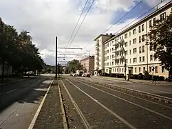 Nach Süden über Danziger Straße