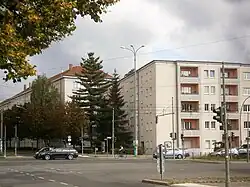 Nordostecke über die Danziger Straße