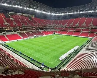 Das neuerrichtete Stade Moulay Abdallah im September 2025