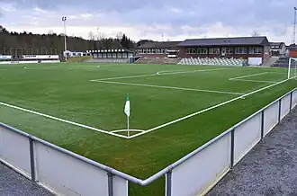 Das Prinz-Philippe-Stadion im Februar 2014