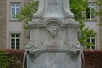 Ludwig I. (vorne)