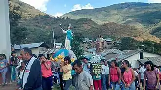 Prozession der Jungfrau von La Asunta