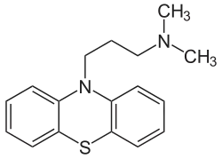 Struktur von Promazin