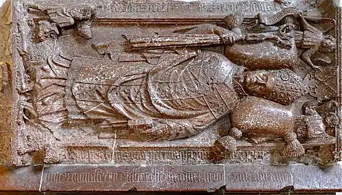 Epitaph für Propst Peter Pienzenauer in der Stiftskirche Berchtesgaden