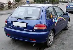 Proton 315 GLSi (1996–2001, Heckansicht)