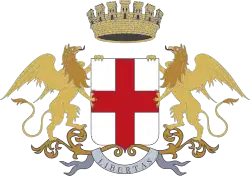 Wappen der Metropolitanstadt Genua