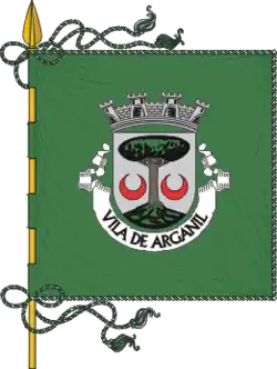 Flagge des Concelhos Arganil