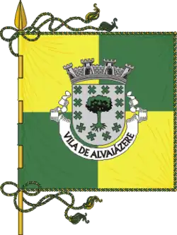 Flagge von Alvaiázere