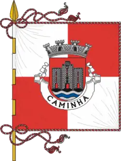 Flagge des Concelhos Caminha