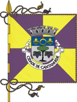 Flagge des Concelhos Cantanhede
