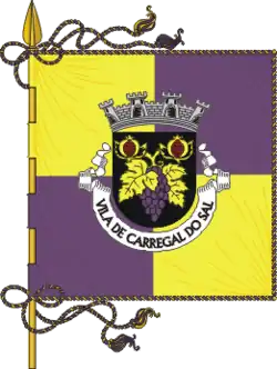 Flagge von Carregal do Sal