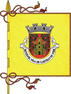 Flagge von Castelo de Vide