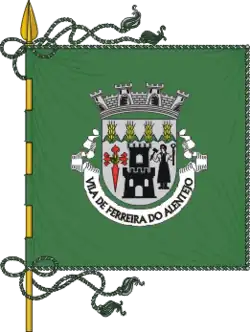 Flagge von Ferreira do Alentejo