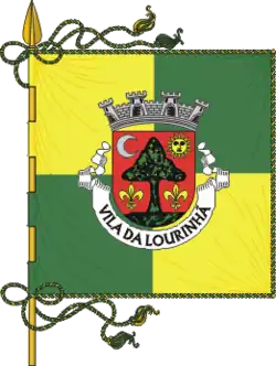 Flagge von Lourinhã