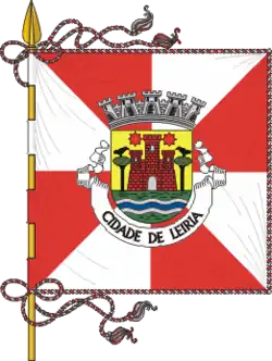 Flagge von Leiria