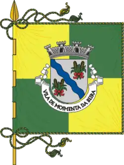 Flagge von Moimenta da Beira