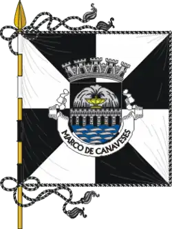 Flagge des Concelhos Marco de Canaveses