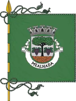 Flagge des Concelhos Mealhada