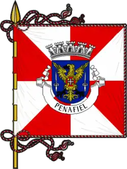 Flagge des Concelhos Penafiel