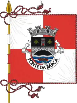 Flagge von Ponte da Barca
