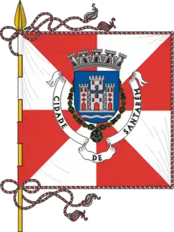 Flagge des Concelhos Santarém