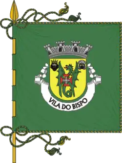 Flagge des Concelhos Vila do Bispo