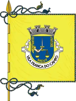 Flagge des Concelhos Vila Franca do Campo