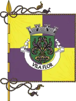 Flagge des Concelhos Vila Flor