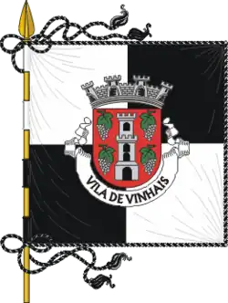 Flagge des Concelhos Vinhais