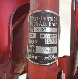 Maxi-Vorläufer X30 (Späte 70er-Jahre-Version)