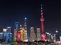 Pudong bei Nacht (Foto)