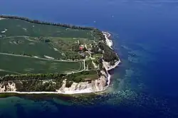 Luftbild von Kap Arkona