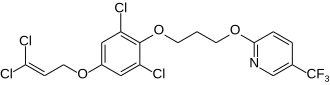 Strukturformel von Pyridalyl