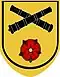 Internes Verbandsabzeichen Panzerartilleriebataillon 215 (PzArtBtl 215) der Bundeswehr