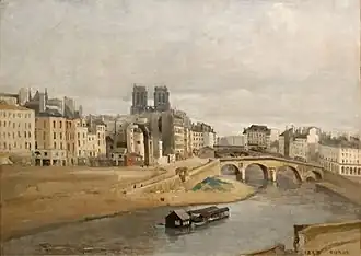 Corot: Quai des Orfèvres