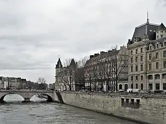 Der Kai im Januar 2020