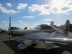 Foto eines Flugzeugs