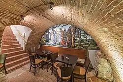 Gewölbekeller aus Ziegelmauerwerk (Quedlinburg, Lange Gasse 2–4)