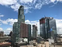 Der Jackson Park im Bau (Mai 2017, rechts)